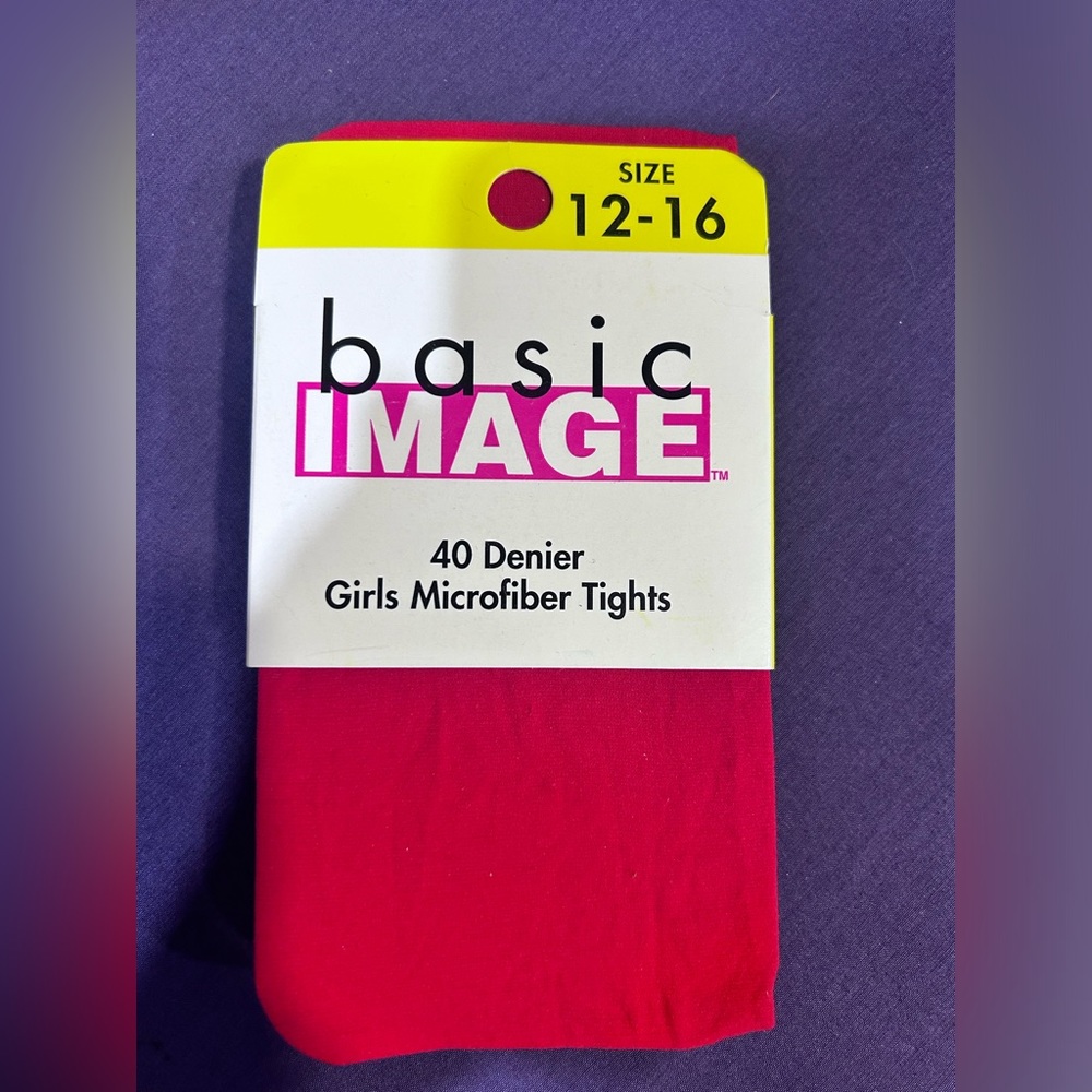 Basic Image Girls Microfiber Tights